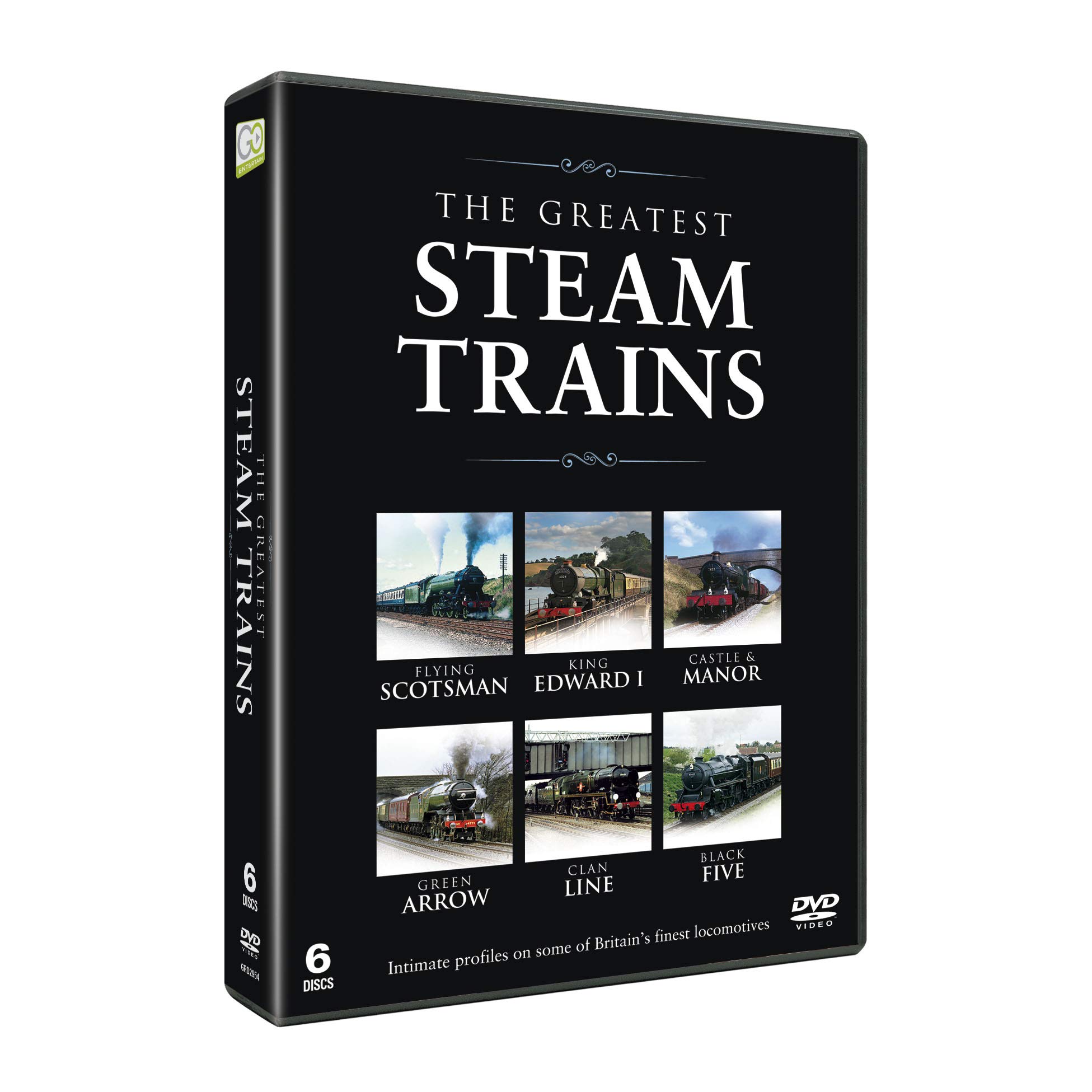 【中古】【非常に良い】素晴らしい蒸気機関車 / The Greatest Steam Locomotives コレクション DVD-BOX(6枚組 約480分収録) [DVD] [Import]