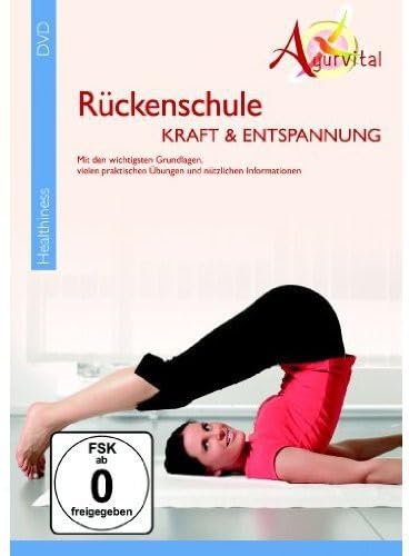 【中古】【非常に良い】Ayurvital-Ruckenschule [DVD]
