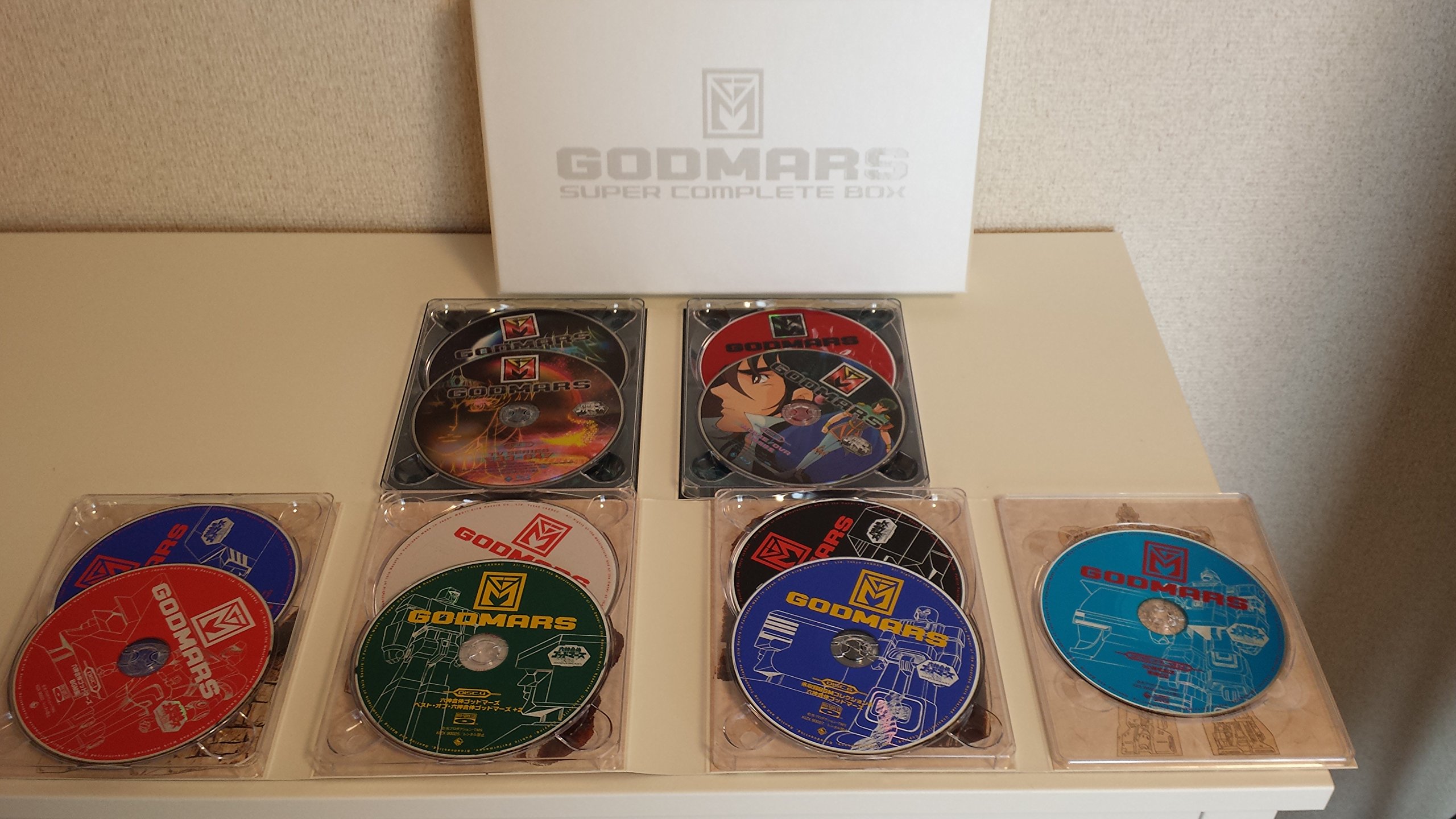 【中古】【非常に良い】３０th　Anniversary　六神合体ゴッドマーズ　SUPER COMPLETE BOX【完全期間生産限定】 [Blu-ray]｜スカイマーケットプラス