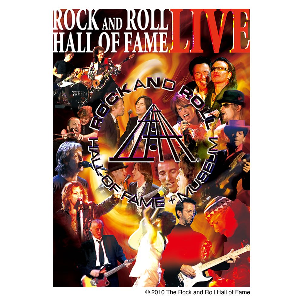 【中古】【非常に良い】ROCK AND ROLL HALL OF FAME LIVE(ロックの殿堂) [DVD]