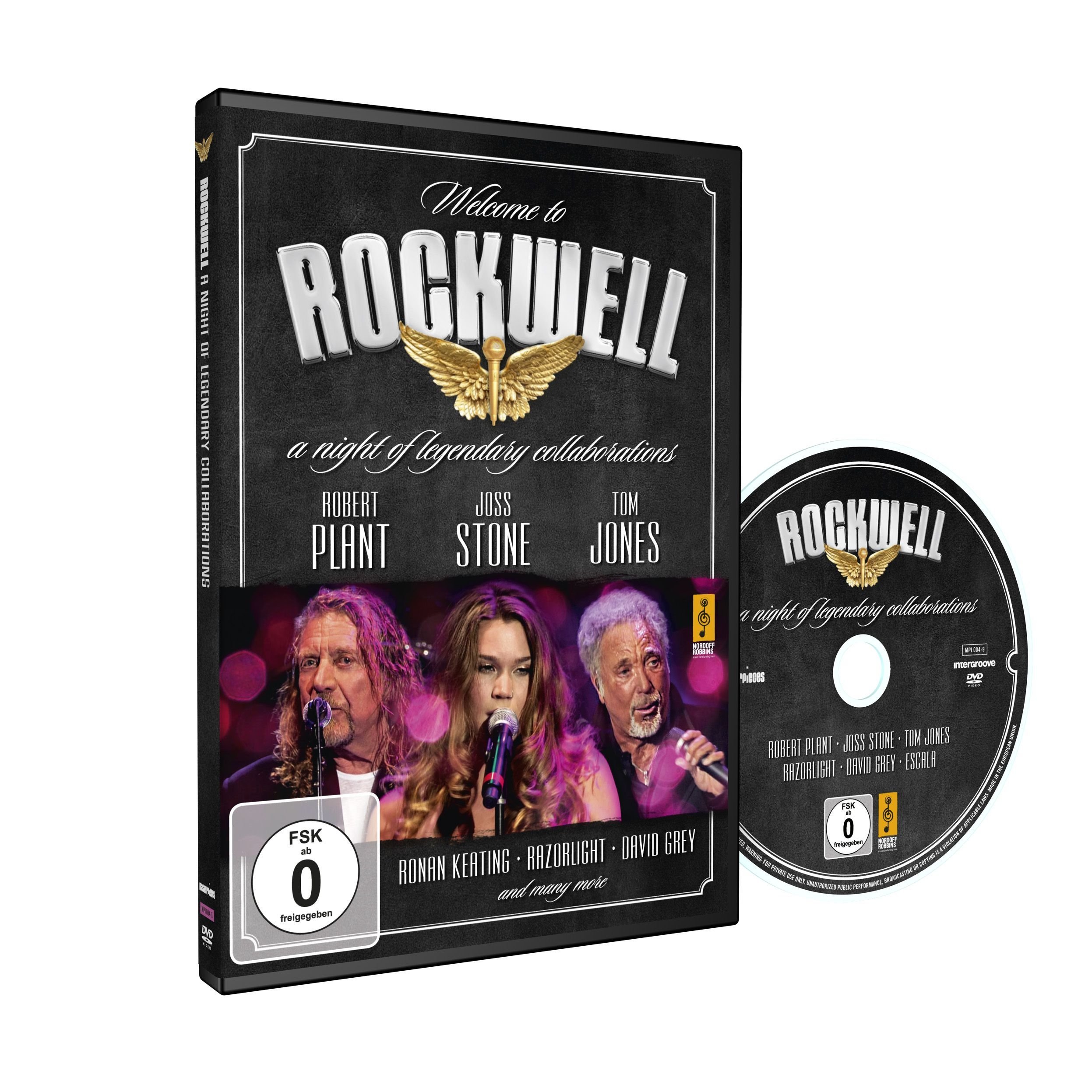 【中古】【非常に良い】Welcome to Rockwell [DVD]