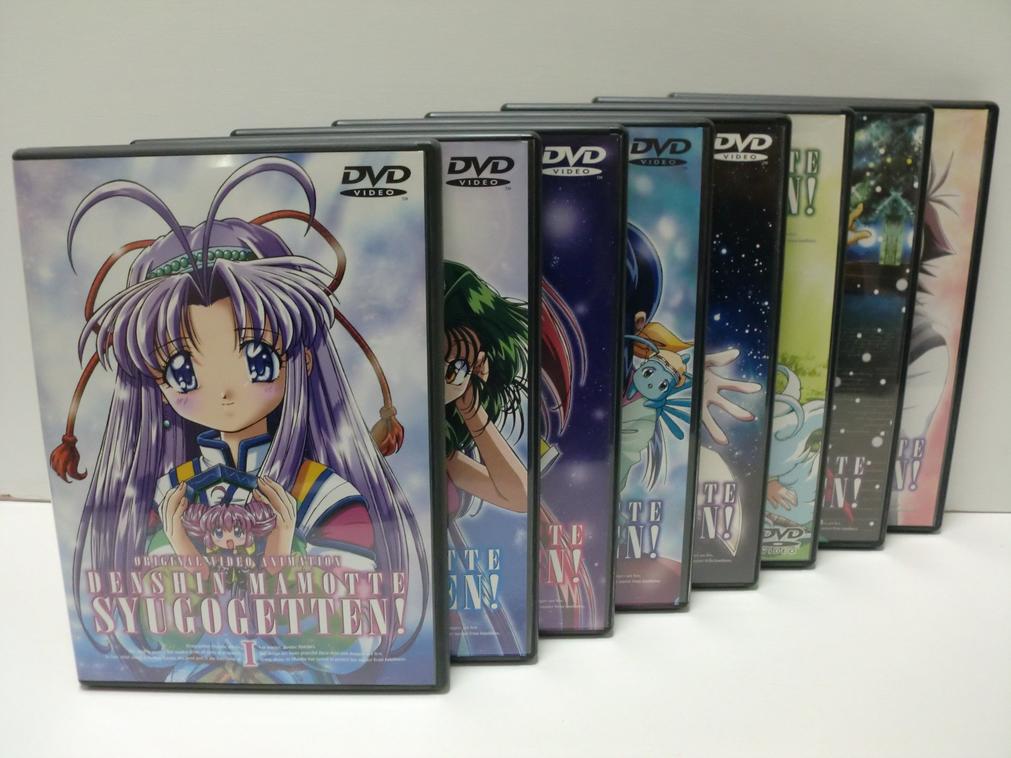 【中古】【非常に良い】伝心まもって守護月天! 全8巻セット [マーケットプレイス DVDセット]
