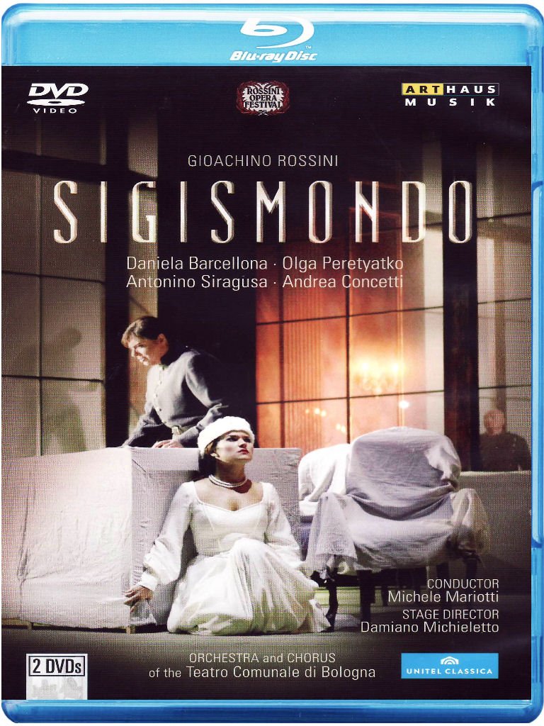 【中古】【非常に良い】Sigismondo: Live from the Rossini Opera Festival 2010 [Blu-ray]