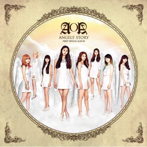 【中古】【非常に良い】AOA 1st Single - Angels Story (韓国盤)