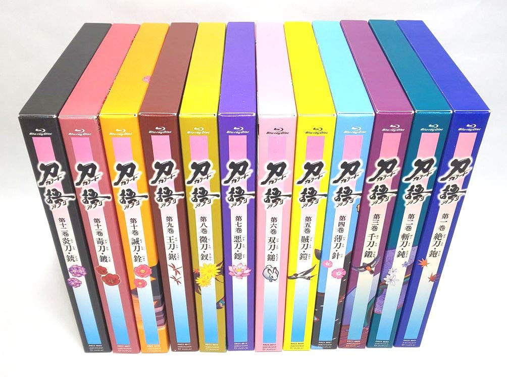 【中古】【非常に良い】刀語 全12巻セット [マーケットプレイス Blu-rayセット]｜スカイマーケットプラス