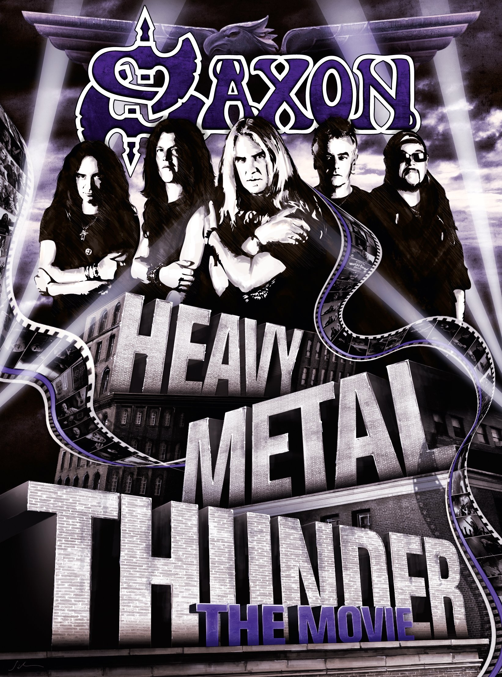 【中古】【非常に良い】Saxon: Heavy Metal Thunder--The Movie [DVD]