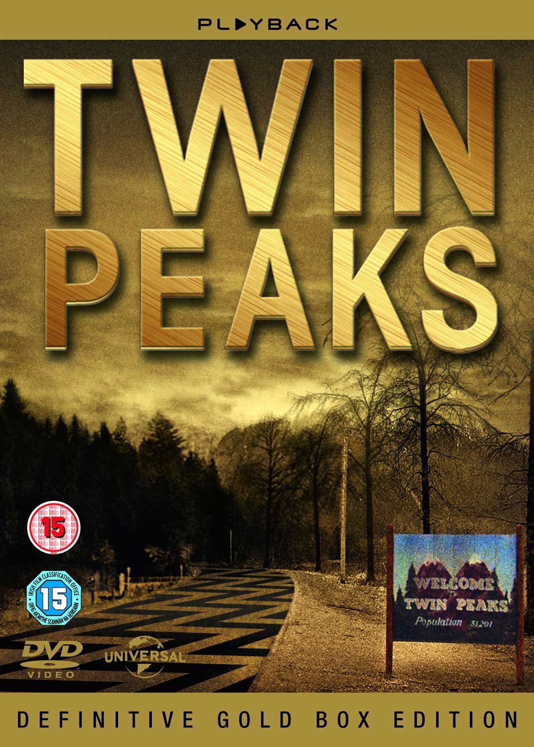 【中古】【非常に良い】Twin Peaks - Definitive Gold Box Edition (Slimline Packaging) [DVD] [1990]