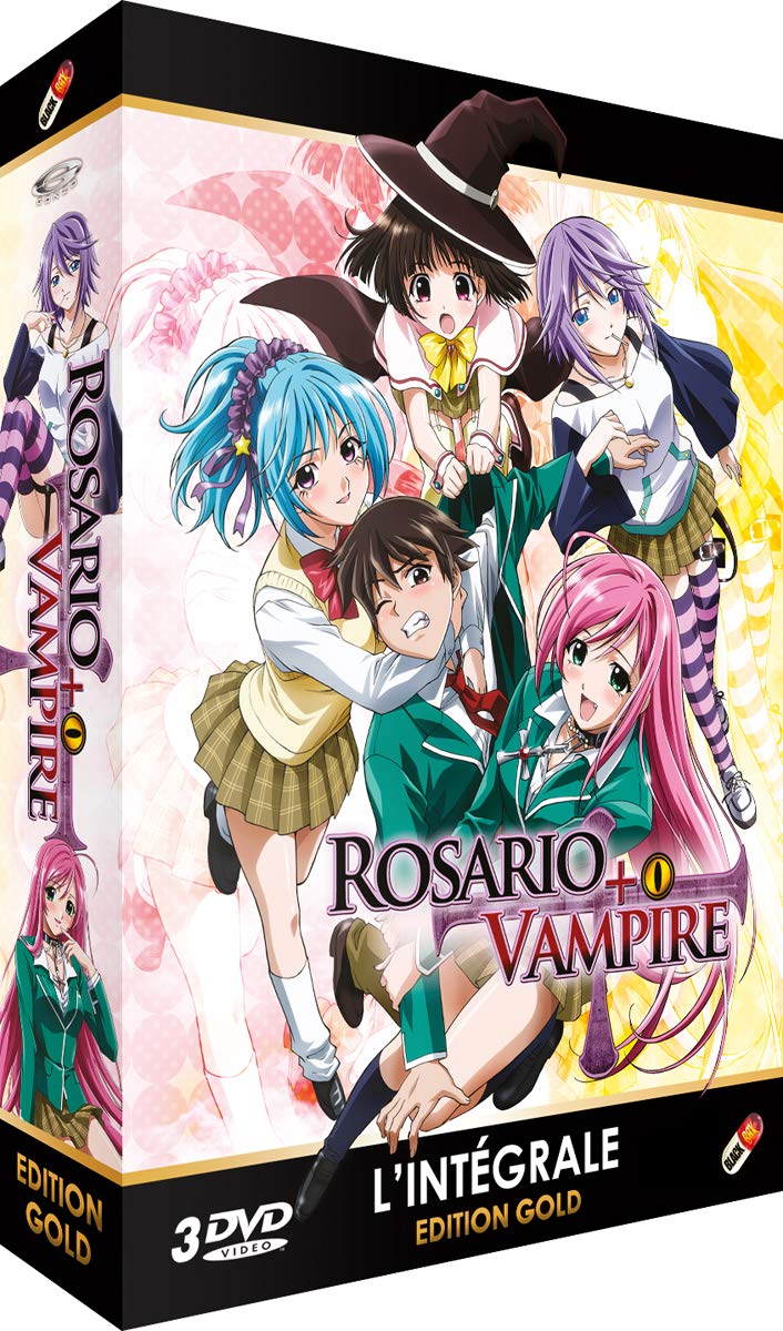 【中古】【非常に良い】ロザリオとバンパイア 1期 コンプリート DVD-BOX (全13話 325分) アニメ [DVD] [Import]　[PAL 再生環境をご確認ください]｜スカイマーケットプラス