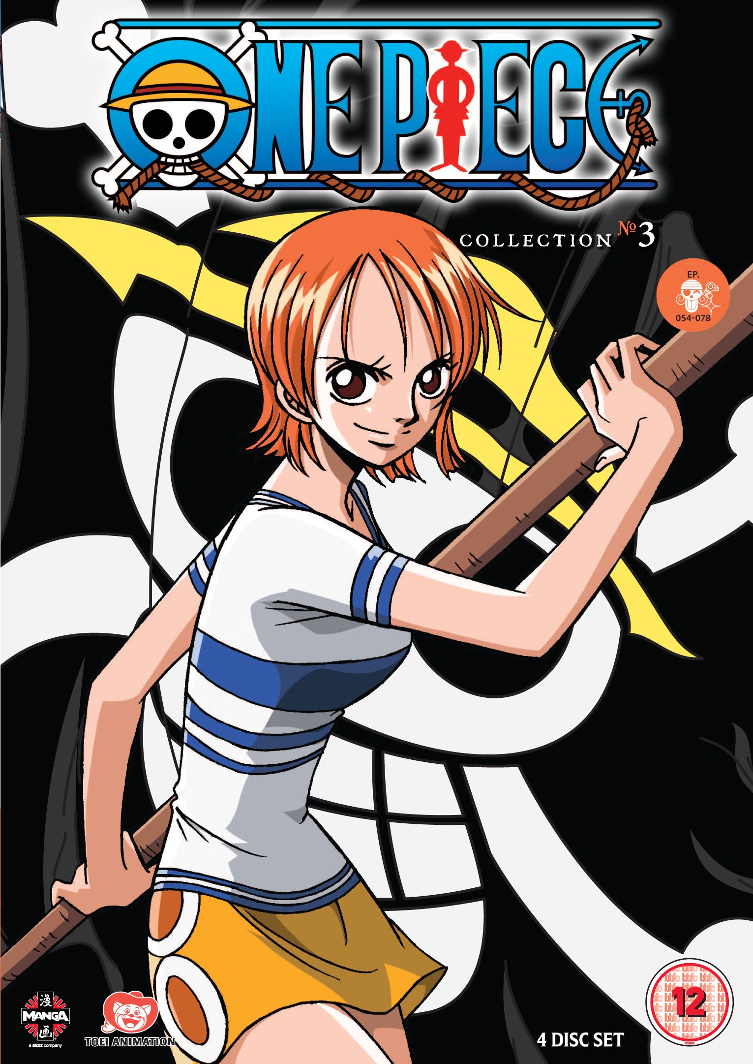 【中古】【非常に良い】ワンピース TV版 DVD-BOX3 (54-78話) ONE PIECE アニメ [DVD] [Import] [パソコンもしくはPAL対応のプレイヤーにて再生可]