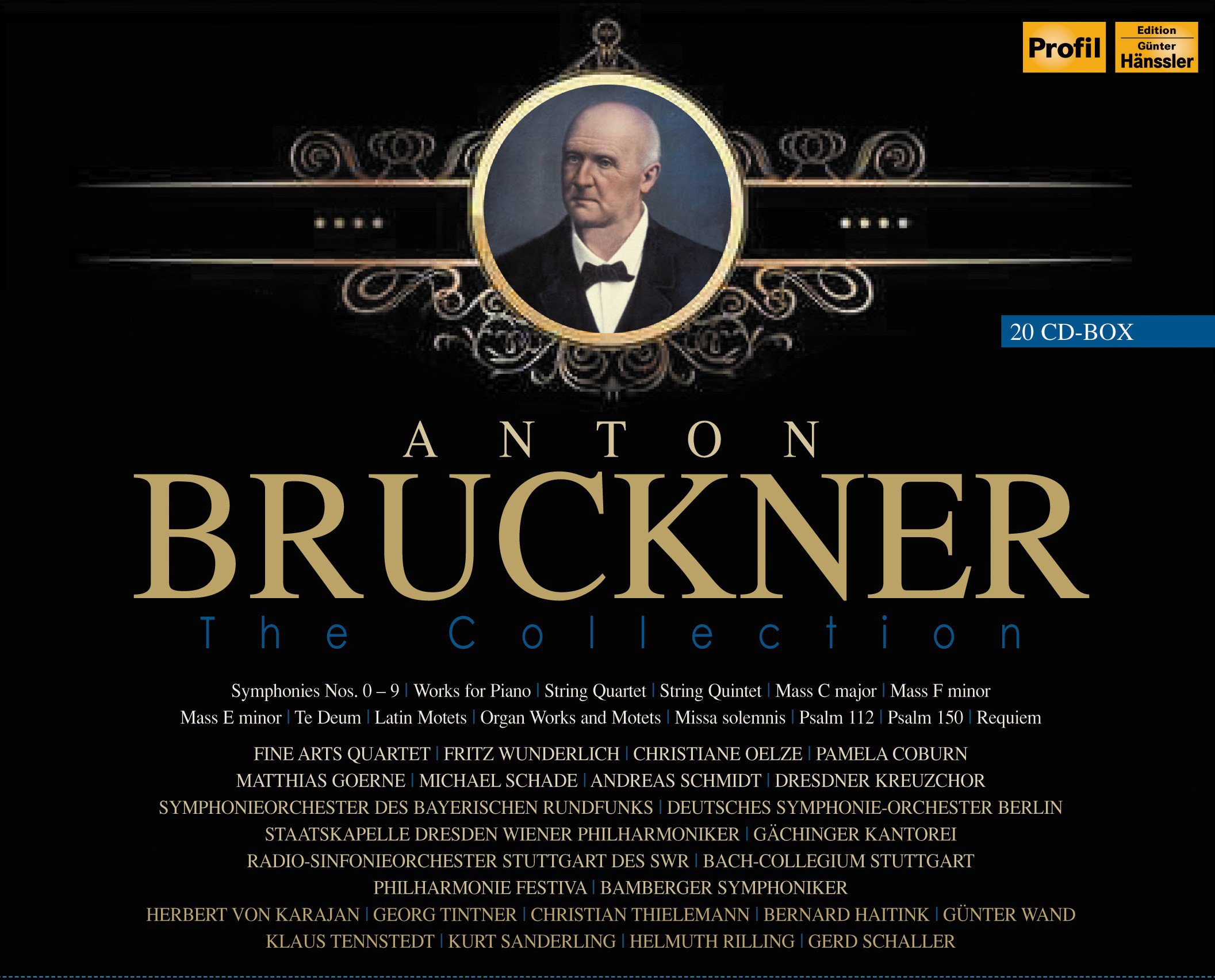 【中古】【非常に良い】アントン・ブルックナー ~ エディション (Anton Bruckner ~ The Collection) (20CD Box) [輸入盤]｜スカイマーケットプラス