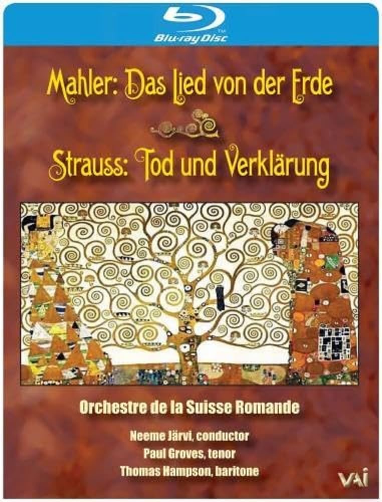 【中古】【非常に良い】Mahler: Das Lied von der Erde / Strauss: Tod und Verklarung / Orchestre de la Suisse Romande [Blu-r