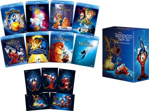 【中古】【非常に良い】D23 Expo Japan開催記念 ディズニー ブルーレイ・スペシャルBOX () [Blu-ray] 19,051円