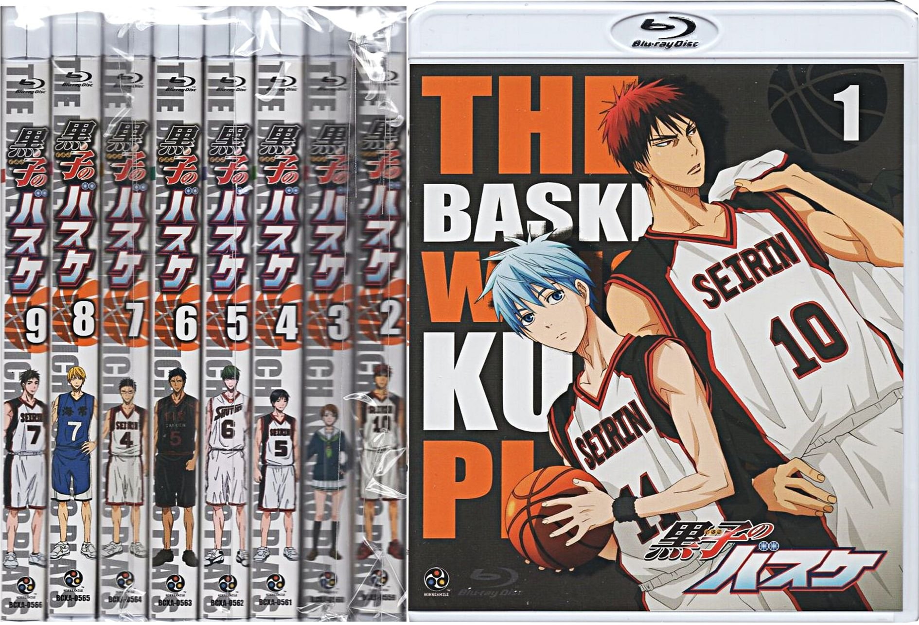 【中古】【非常に良い】黒子のバスケ 全9巻セット [マーケットプレイス Blu-rayセット]｜スカイマーケットプラス