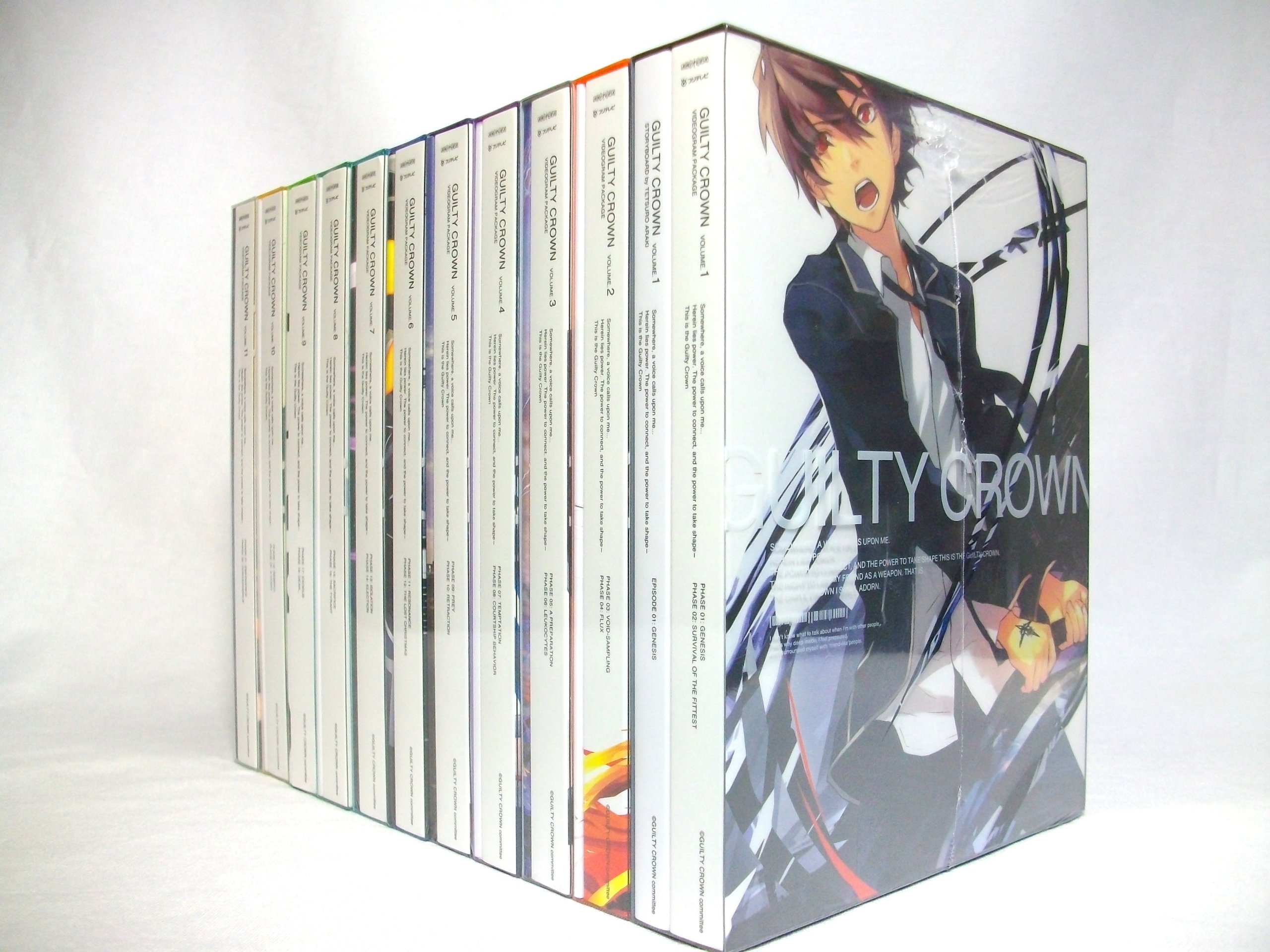 【中古】【非常に良い】ギルティクラウン 【完全生産限定版】 全11巻セット [マーケットプレイス Blu-rayセット]