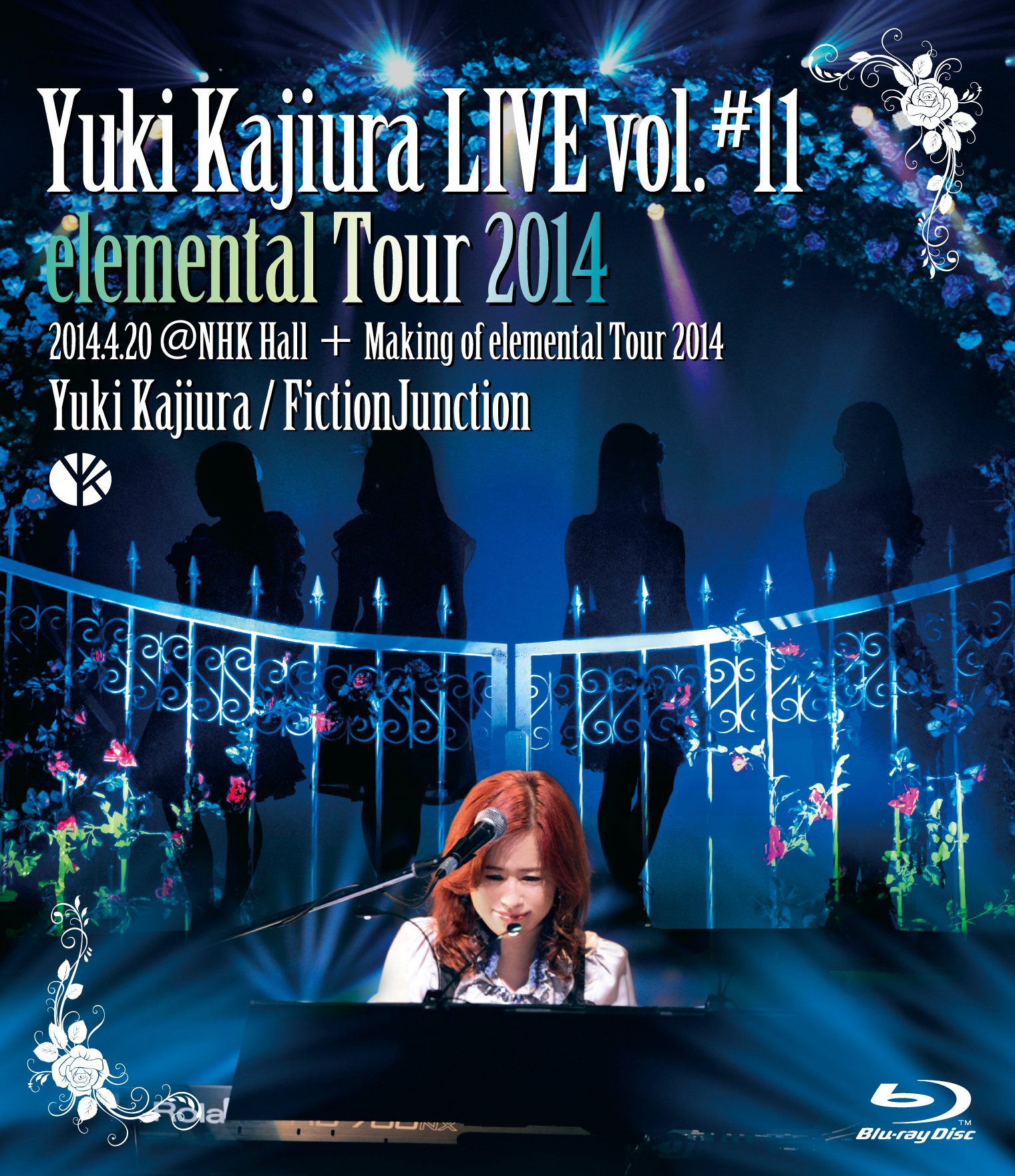 【中古】【非常に良い】Yuki Kajiura LIVE vol.#11 elemental Tour 2014.4.20@NHK Hall + Making of elemental Tour 2014 [Blu-ra