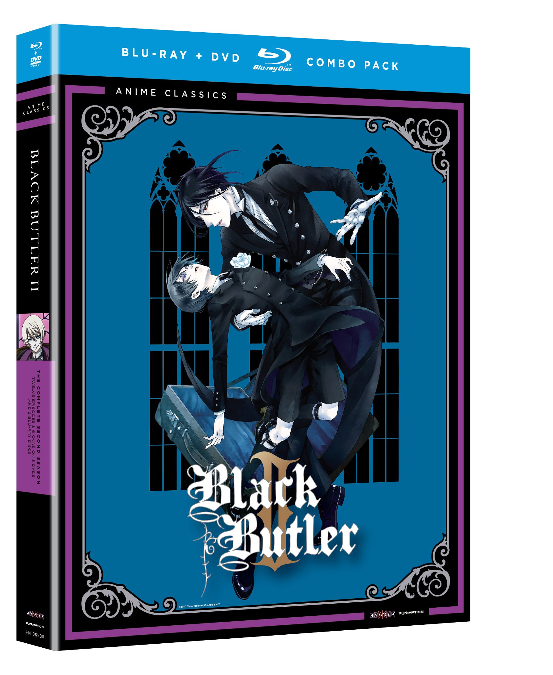 【中古】【非常に良い】黒執事 第2期：コンプリート・シリーズ 廉価版 北米版 / Black Butler: Season 2 - Classic [Blu-ray+DVD][Import] 28,614円