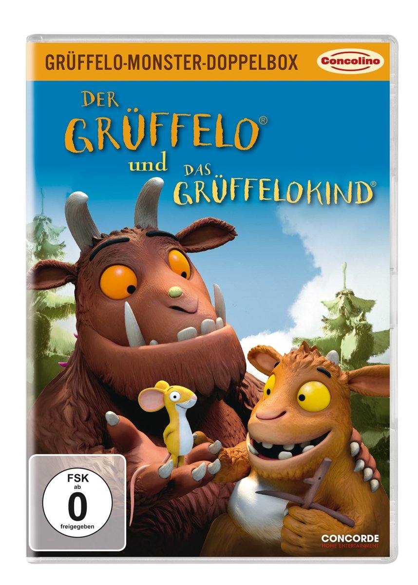 【中古】【非常に良い】Der Gr?ffelo. Gr?ffelo-Monster-Doppel-Box: Der Gr?ffelo & Das Gr?ffelokind [DVD]