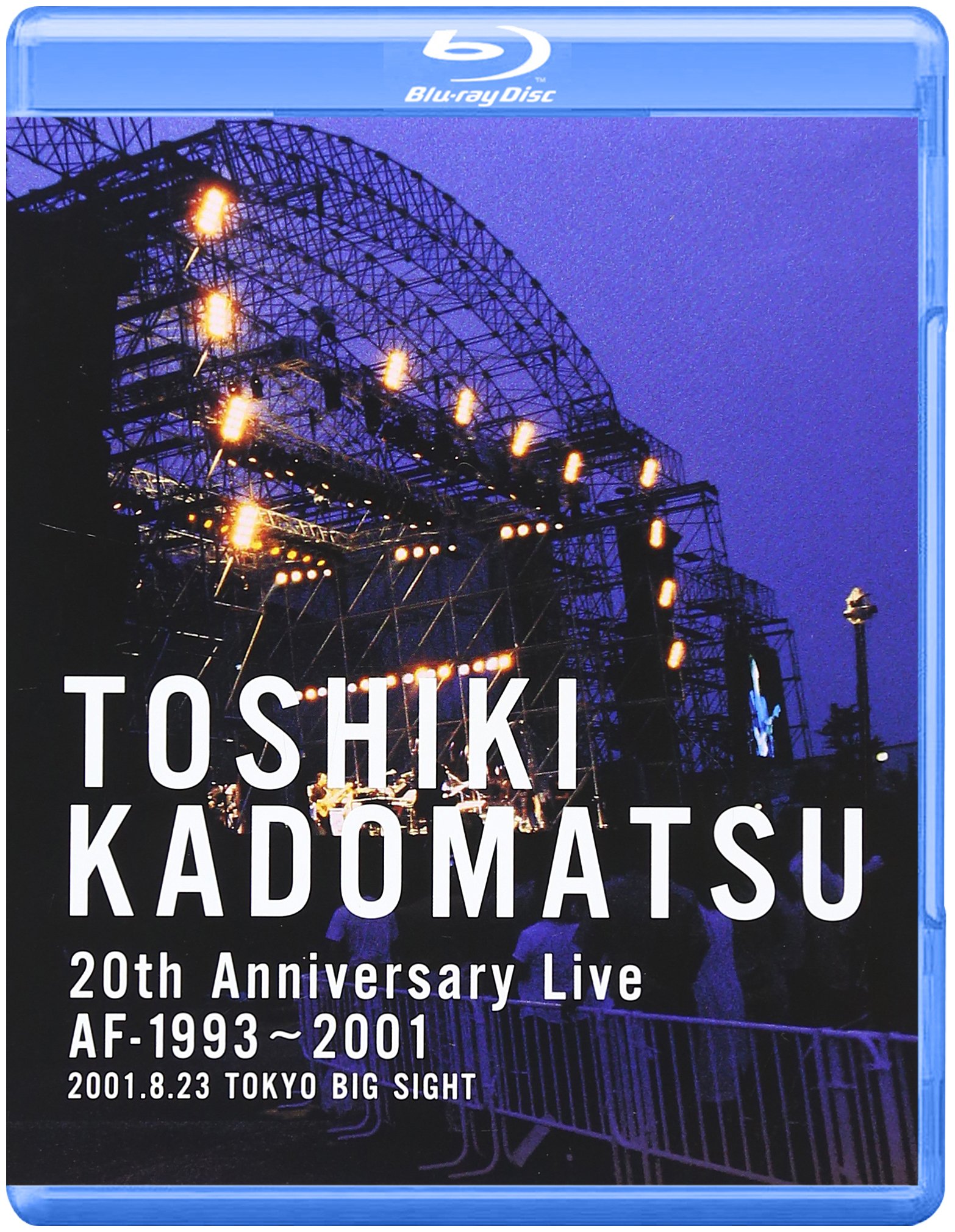【中古】【非常に良い】TOSHIKI KADOMATSU 20th Anniversary Live AF-1993~2001 -2001.8.23 東京ビッグサイト西屋外展示場- [Blu-ray]