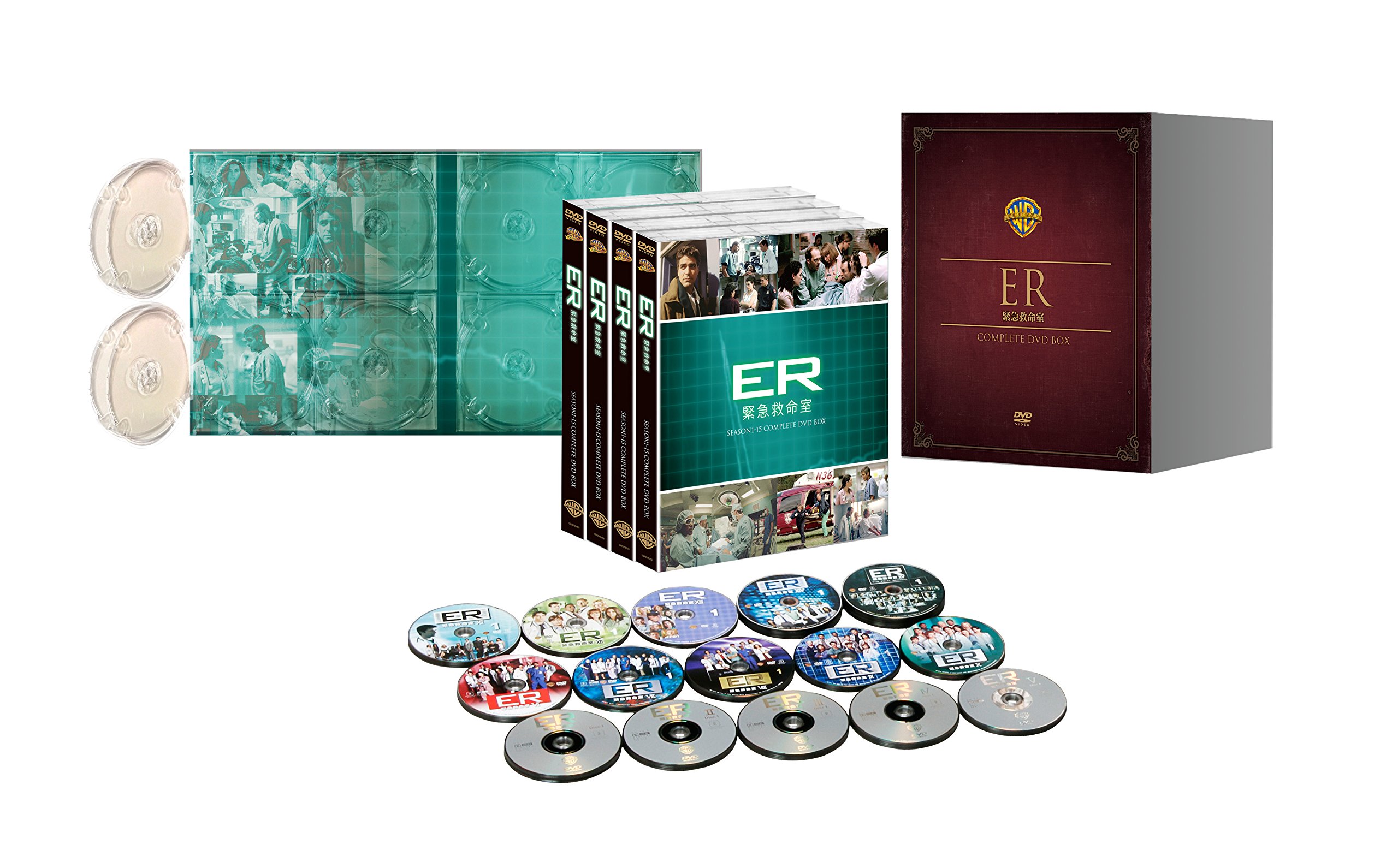 【中古】【非常に良い】WBTV60周年記念　ER 緊急救命室 コンプリート DVD BOX（初回限定生産）