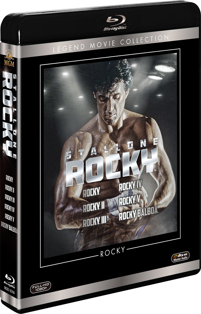【中古】【非常に良い】ロッキー　ブルーレイコレクション(6枚組) [Blu-ray]｜スカイマーケットプラス