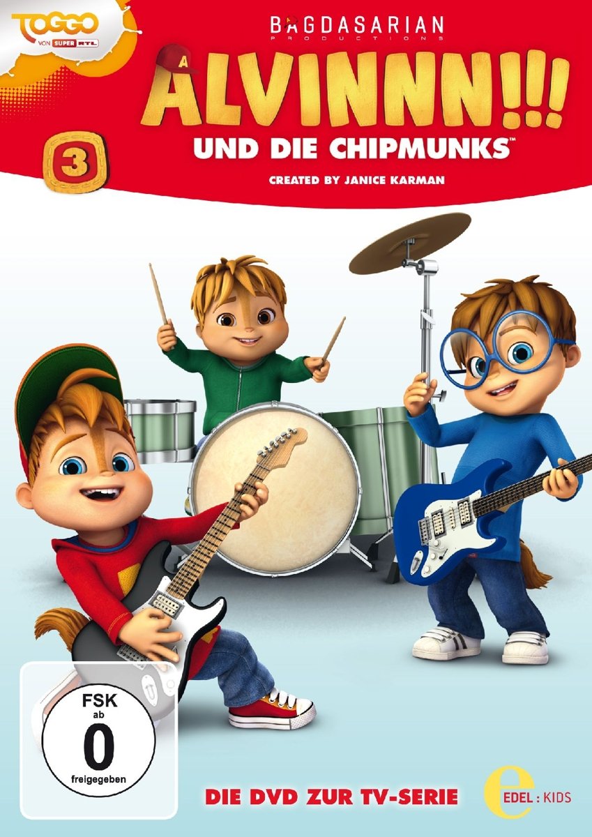 【中古】【非常に良い】Alvinnn!!! und die Chipmunks 03. Das Musikfestival [DVD]