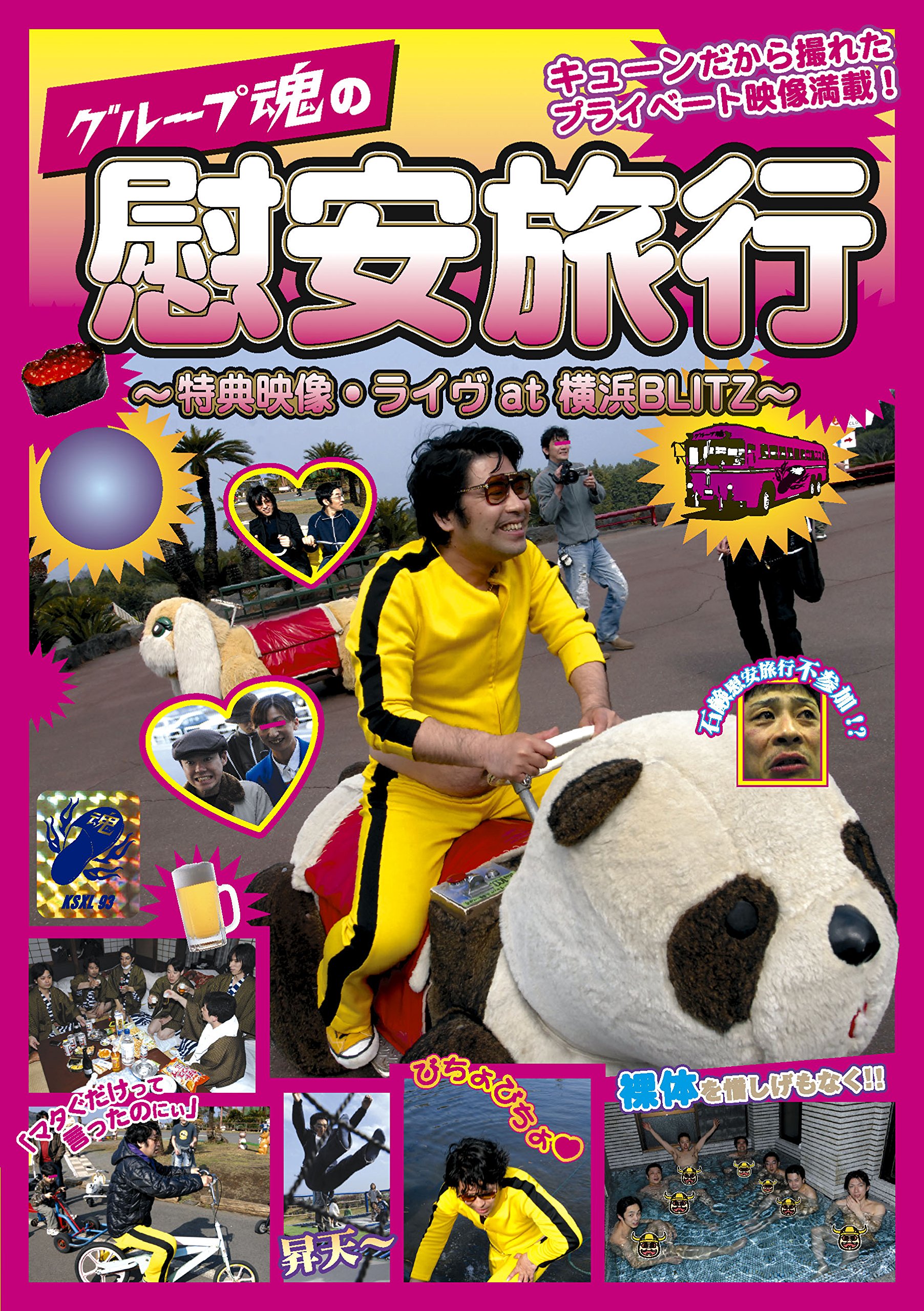【中古】【非常に良い】グループ魂の慰安旅行 ~特典映像・ライヴat 横浜BLITZ~ [Blu-ray] 6,239円