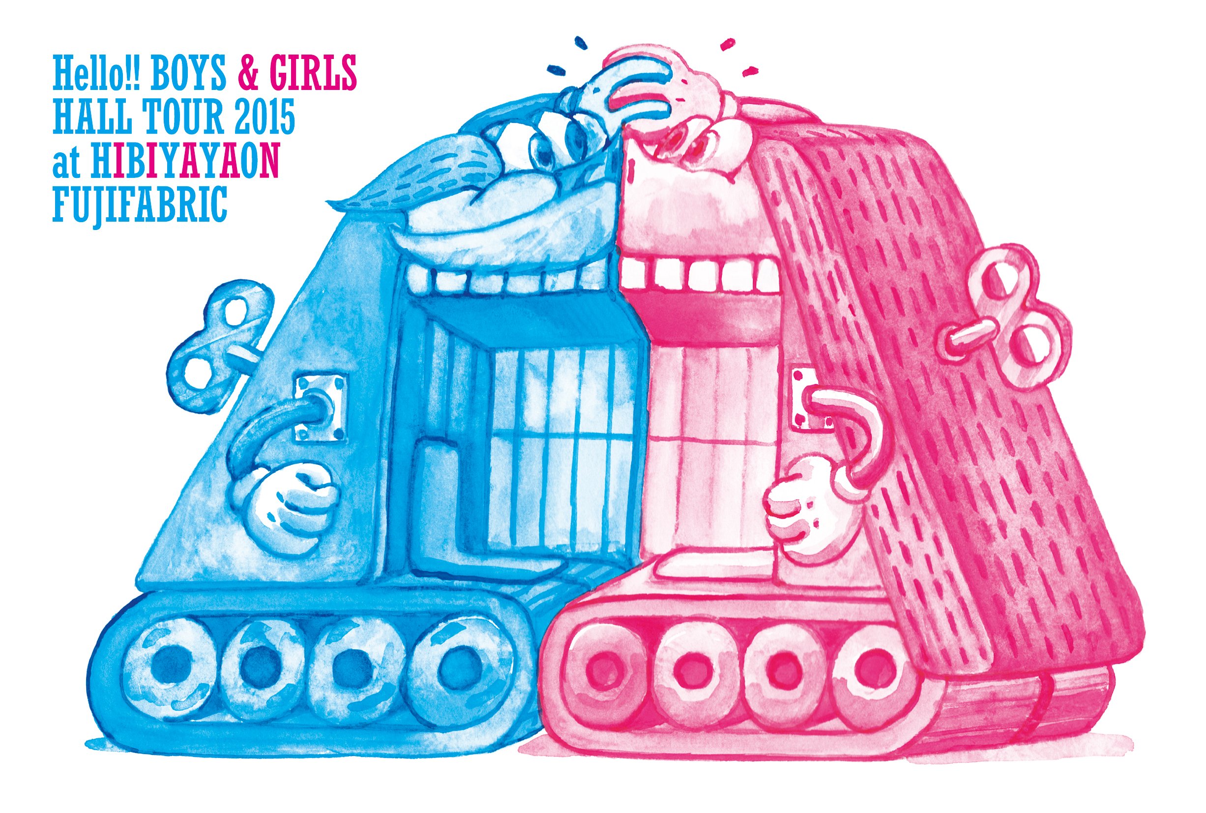 【中古】【非常に良い】Hello!! BOYS & GIRLS HALL TOUR 2015 at 日比谷野音 [DVD]