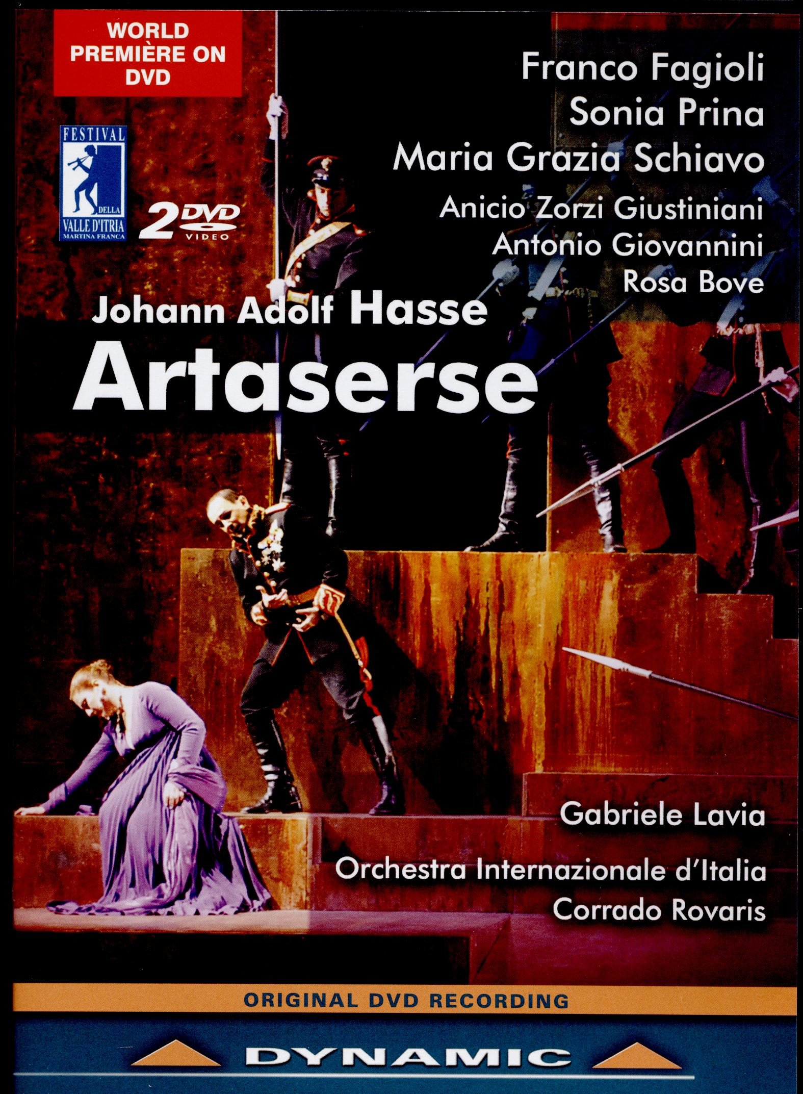 【中古】【非常に良い】Johann Adolf Hasse : Artaserse (1730 Venice Version) [DVD]｜スカイマーケットプラス