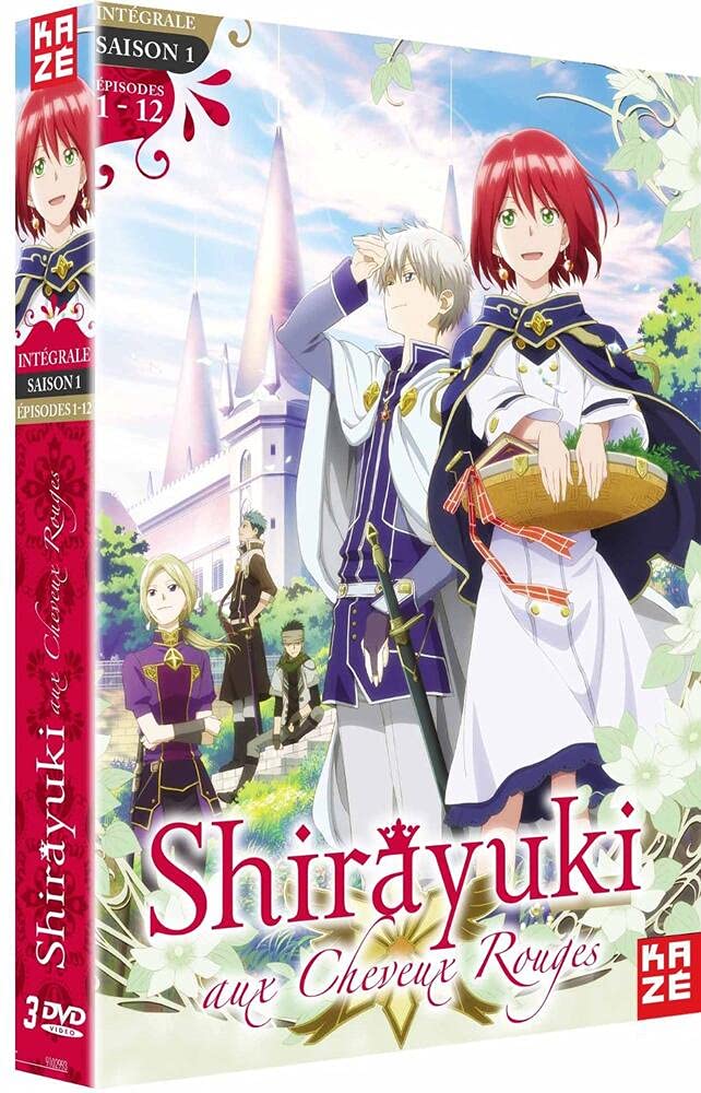 【中古】【非常に良い】赤髪の白雪姫 第1期 コンプリート DVD-BOX (全12話 288分) あかがみのしらゆきひめ あきづき空太 アニメ [DVD] [Import] [PAL 再生環境をご確認ください]