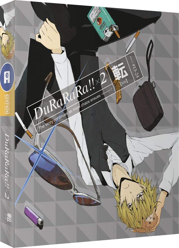 【中古】【非常に良い】デュラララ!!×2 転 (第2期) コンプリート DVD-BOX (全12話 300分) 成田良悟 アニメ [DVD] [Import] [PAL 再生環境をご確認ください]