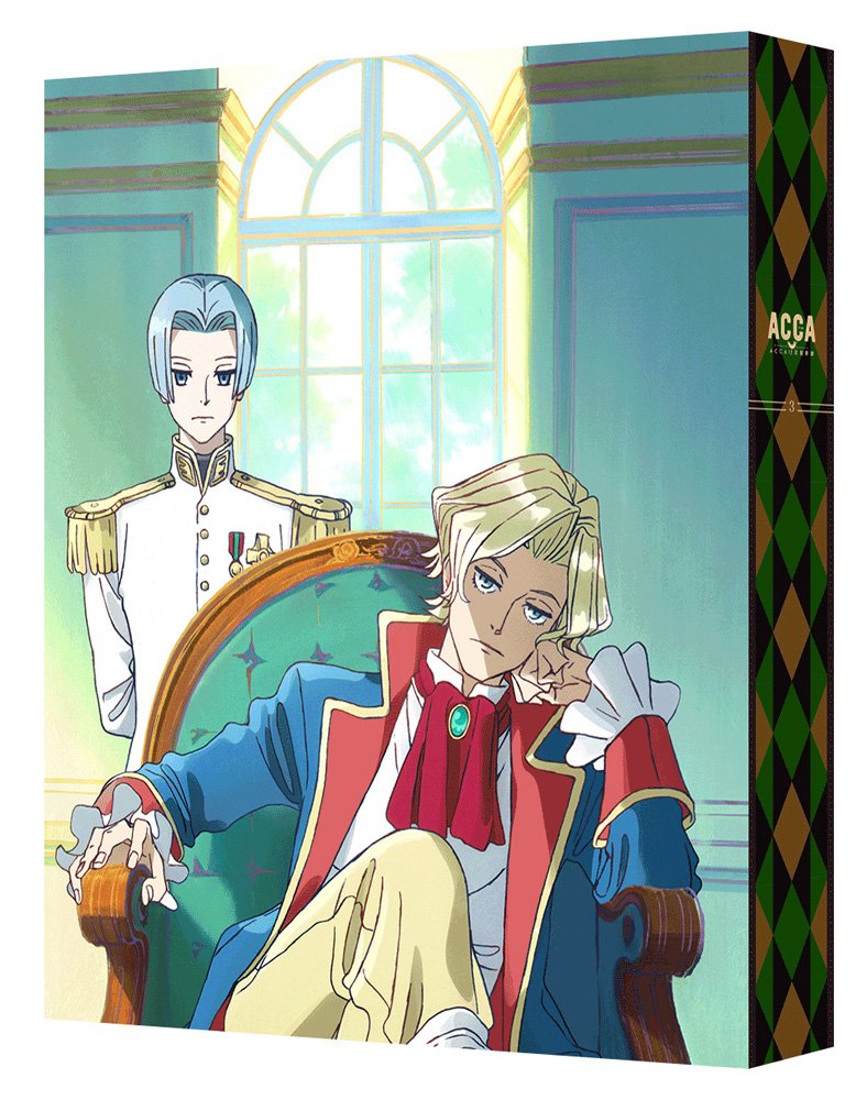 【中古】【非常に良い】ACCA13区監察課 Blu-ray BOX 3 (特装限定版)
