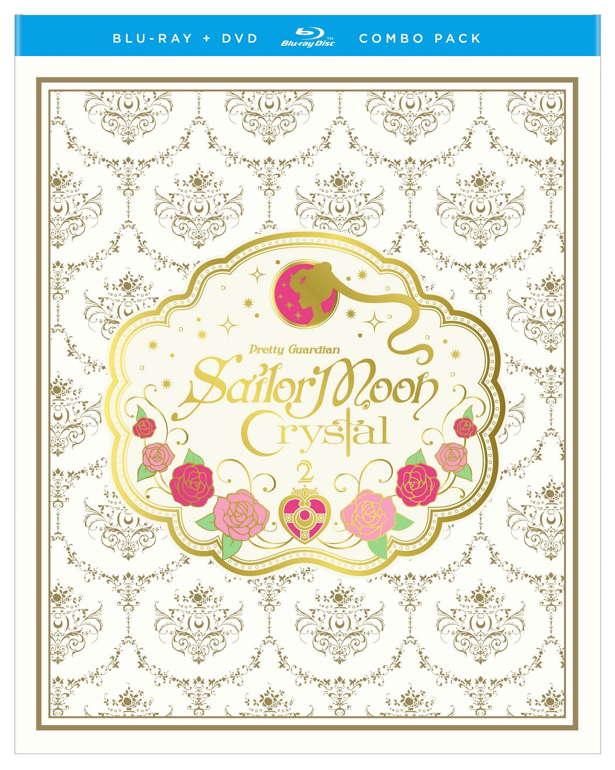 【中古】【非常に良い】Sailor Moon Crystal Set 2 Limited Edition Blu-ray Combo Pack