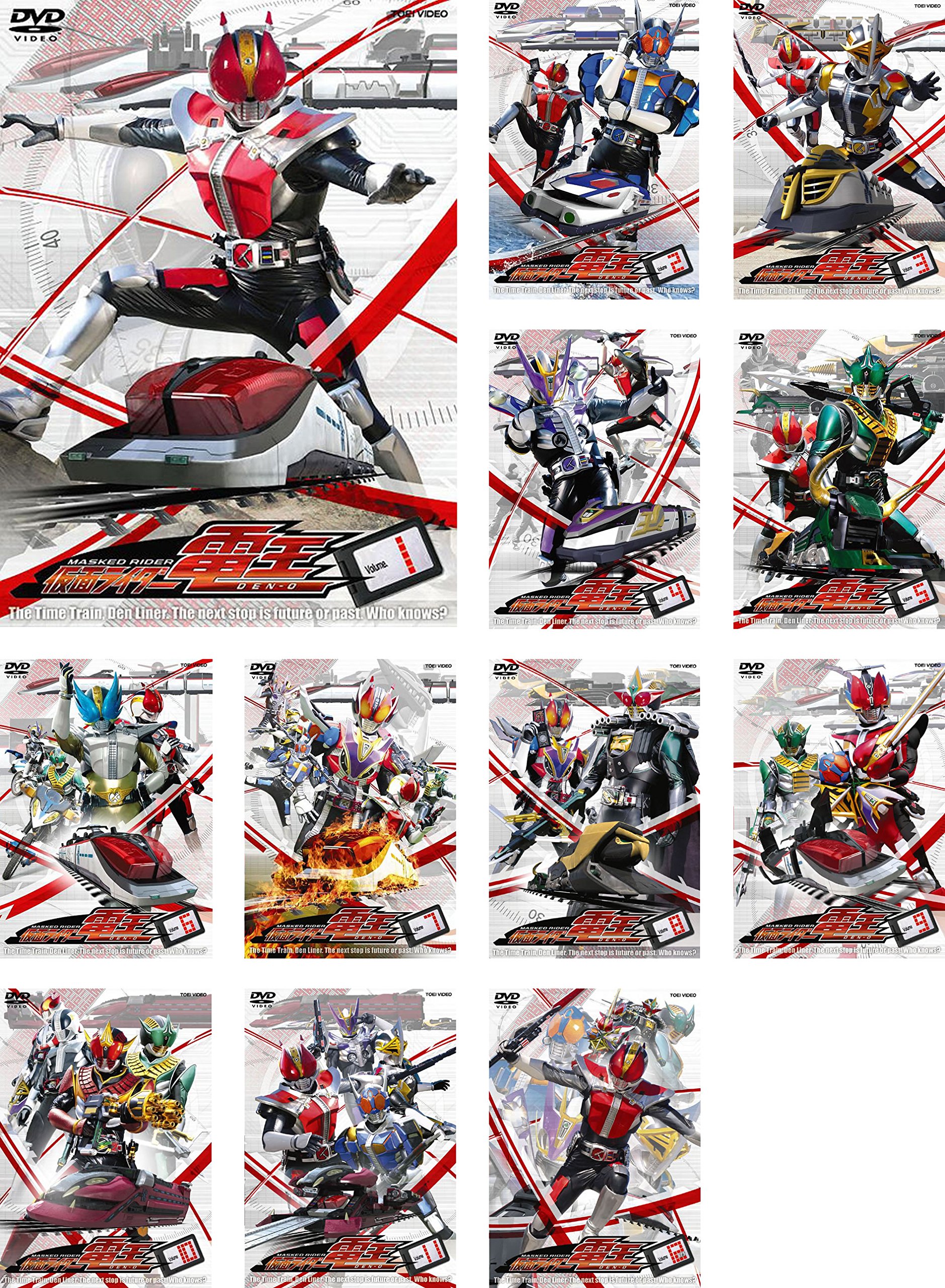 【中古】【非常に良い】仮面ライダー電王 [レンタル落ち] 全12巻セット [マーケットプレイスDVDセット商品]｜スカイマーケットプラス