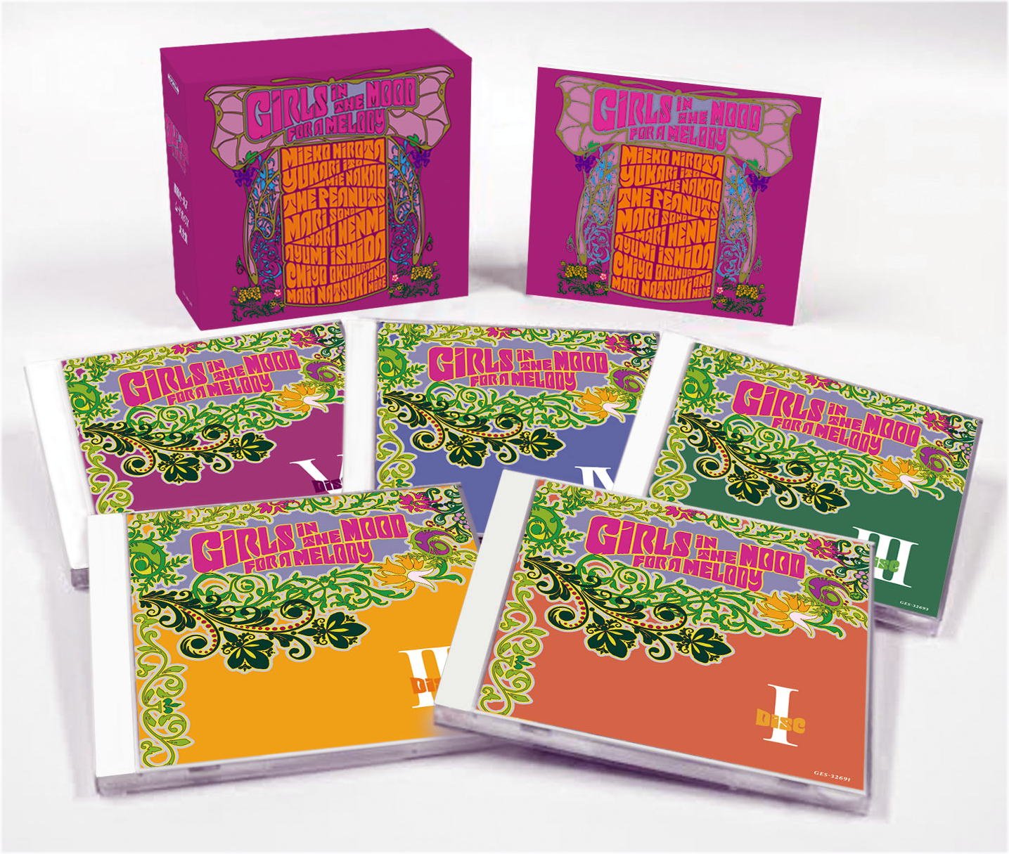 【中古】【非常に良い】昭和ガールズ　ムードポップス大全集（５ＣＤ）