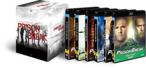 【中古】【非常に良い】プリズン・ブレイク コンプリート ブルーレイBOX(「プリズン・ブレイク シーズン5」付) [Blu-ray]