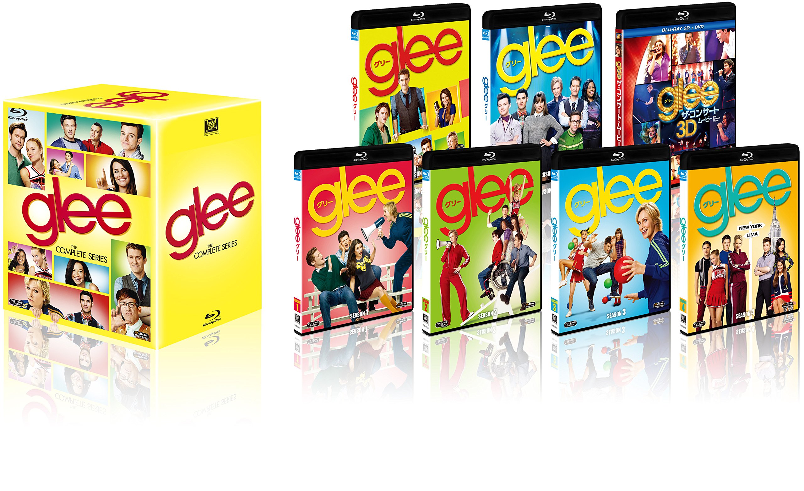 【中古】【非常に良い】glee/グリー コンプリートブルーレイBOX [Blu-ray]