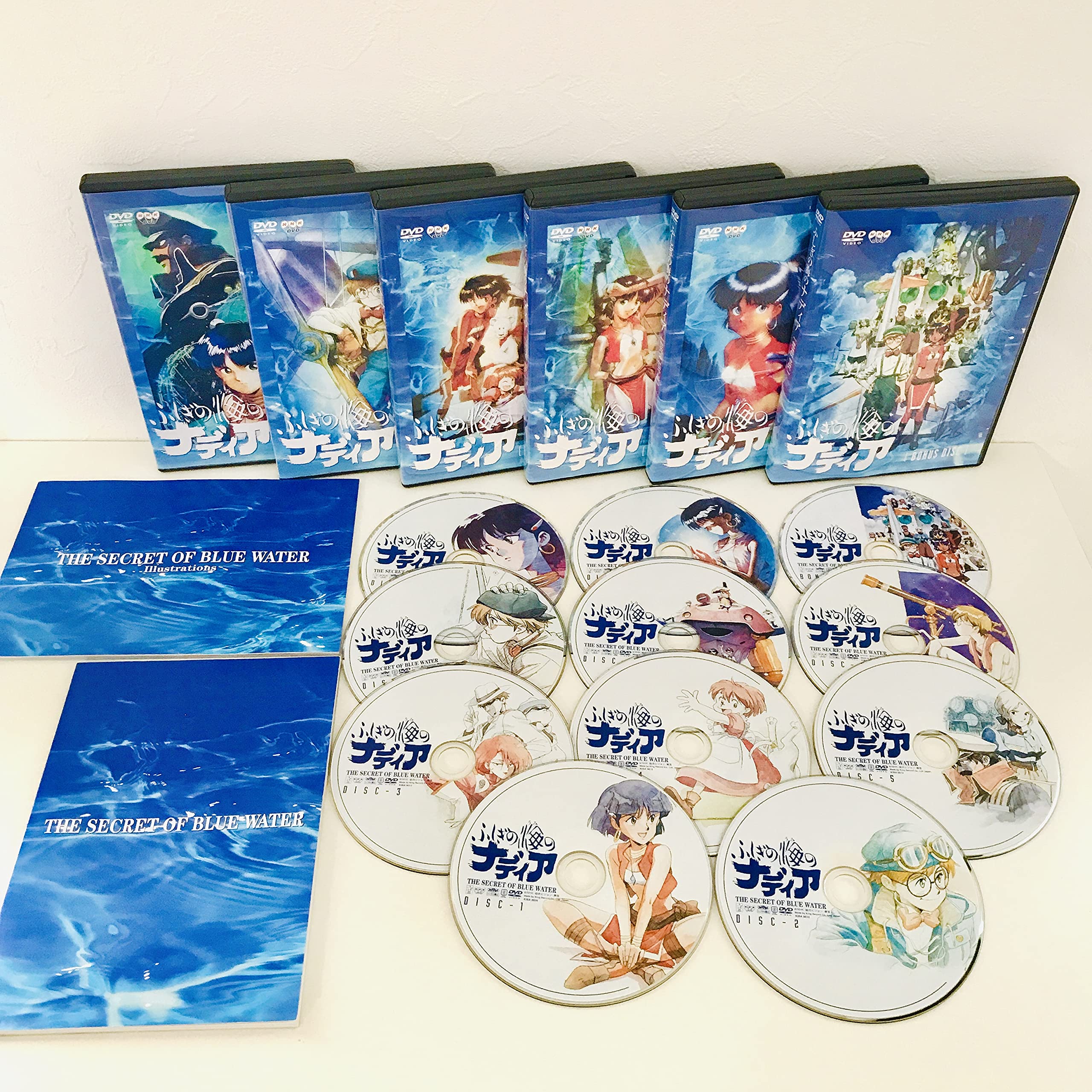 【中古】【非常に良い】ふしぎの海のナディア DVD BOX フィギュア付き完全予約限定生産版 36,655円