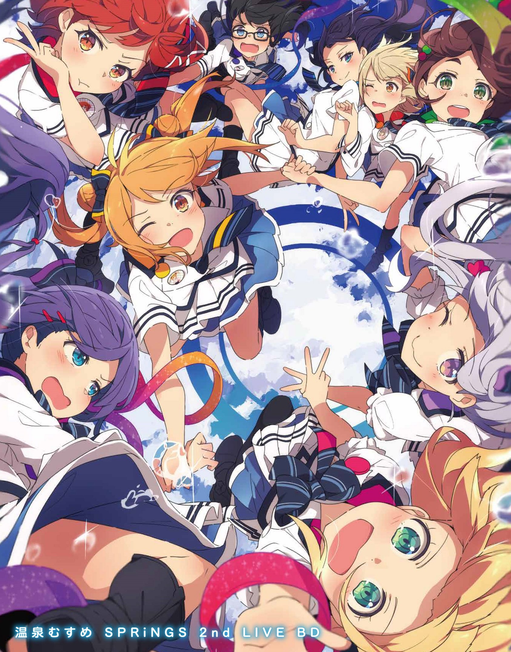 【中古】【非常に良い】温泉むすめ SPRiNGS 2nd LIVE BD NOW ON☆SENSATION!! Vol.2 ~聖夜にワッチョイナ!!~(Blu-ray Disc)
