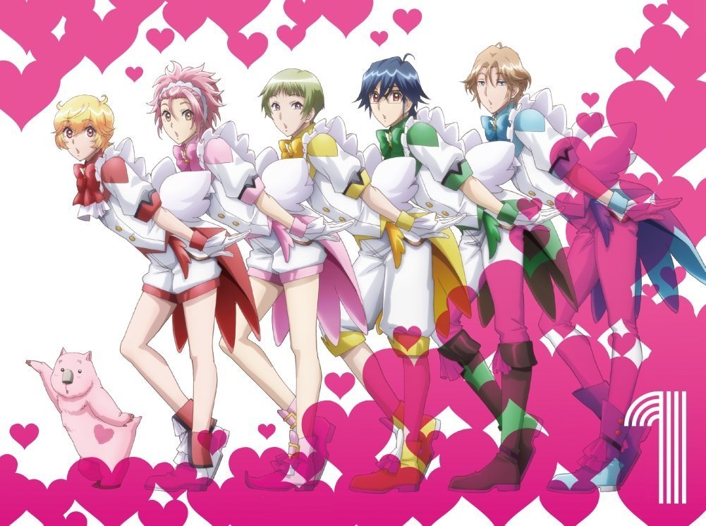 【中古】【非常に良い】美男高校地球防衛部LOVE!LOVE! 全6巻セット [マーケットプレイスDVDセット]｜スカイマーケットプラス