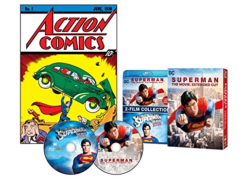 【中古】【非常に良い】スーパーマン エクステンデッド・エディション(初回仕様/2枚組) [Blu-ray]