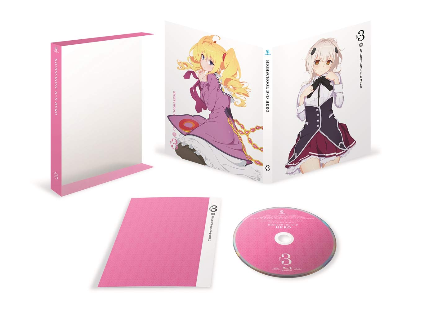 【中古】【非常に良い】ハイスクールD×D HERO Vol.3 [DVD]