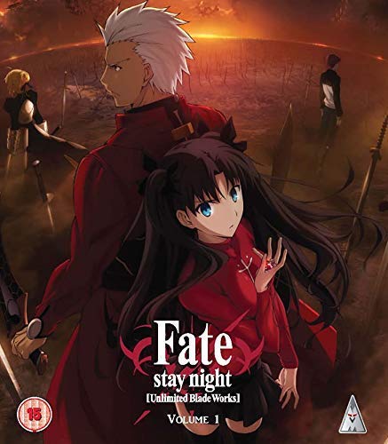 【中古】【非常に良い】Fate Stay Night Unlimited Blade Works Blu-ray BOX 1/2(第0-12話 リージョンB)[輸入版]