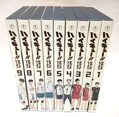 【中古】【非常に良い】ハイキュー!!セカンドシーズン (版) 全9巻セット［マーケットプレイスBlue-ray セット商品］