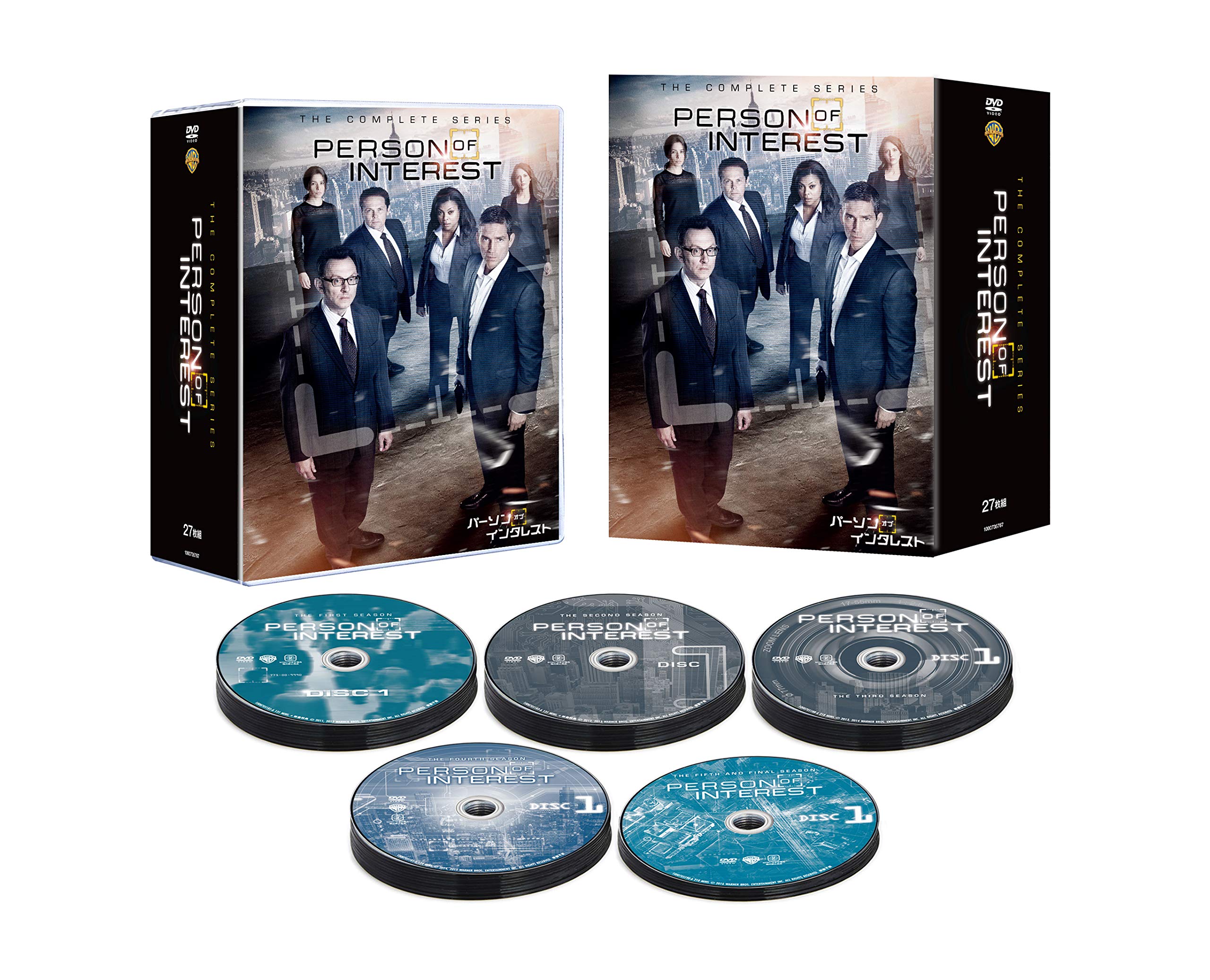 【中古】【非常に良い】パーソン・オブ・インタレスト 1st-5th シーズン DVD全巻セット (27枚組)