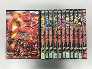 【中古】【非常に良い】獣拳戦隊ゲキレンジャー 【レンタル落ち】全12巻セット