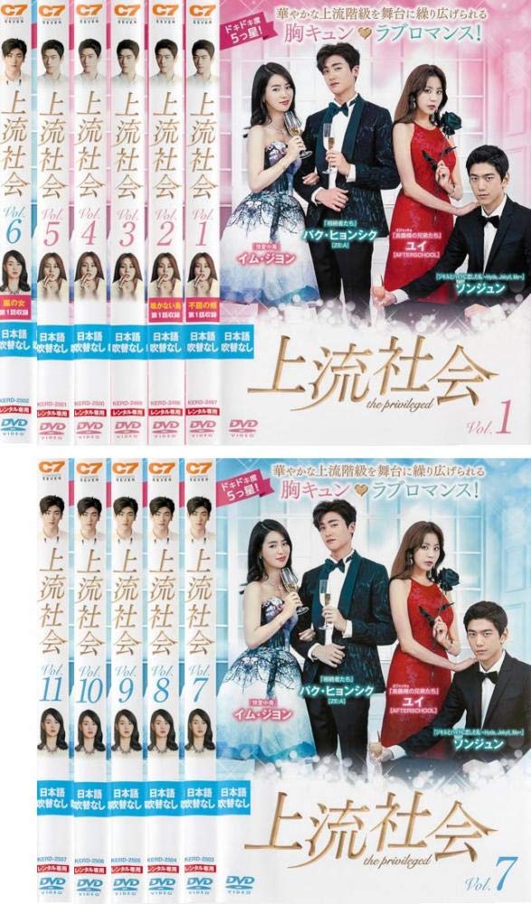 【中古】【非常に良い】上流社会 [レンタル落ち] 全11巻セット [マーケットプレイスDVDセット商品]｜スカイマーケットプラス