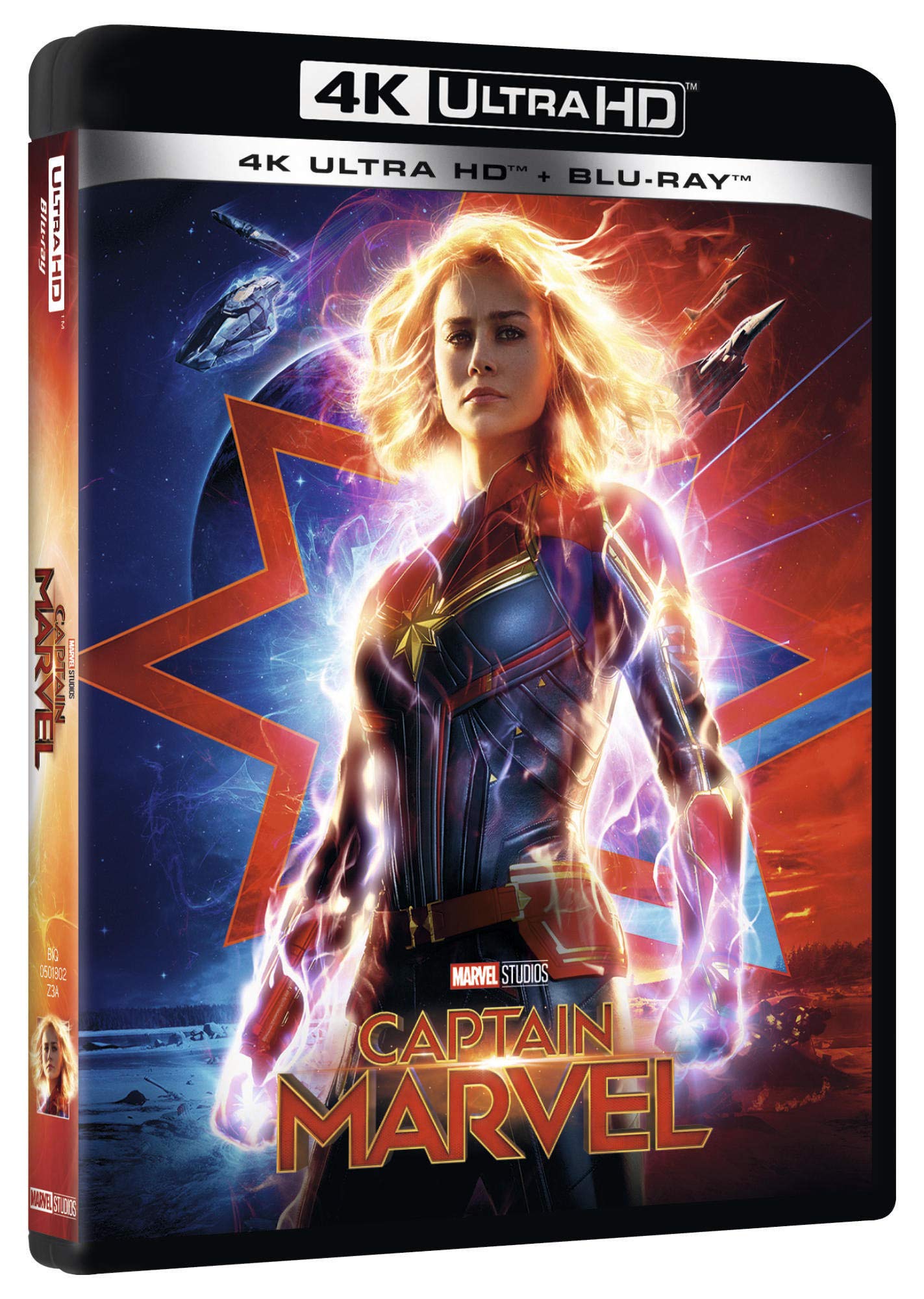 【中古】【非常に良い】キャプテンマーべル [4K UHD + Blu-ray ※4K UHDのみ日本語有り] (輸入版) -Captain Marvel 4K UHD-