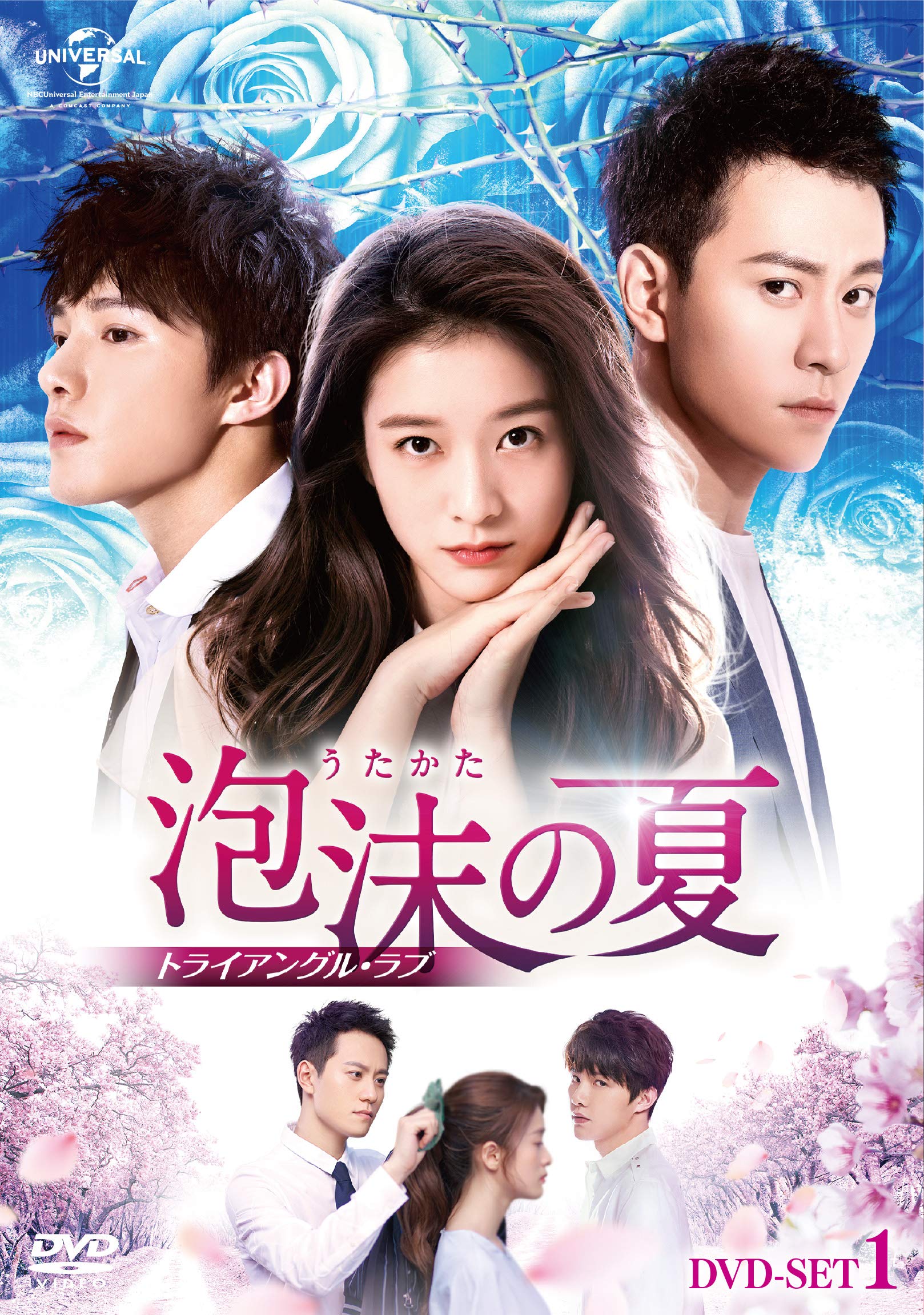 【中古】【非常に良い】泡沫の夏~トライアングル・ラブ~ DVD-SET1