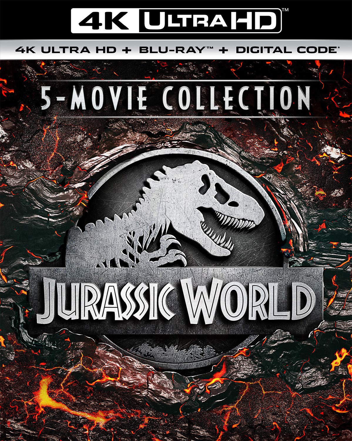 【中古】【非常に良い】Jurassic World: 5-Movie Collection [Blu-ray]