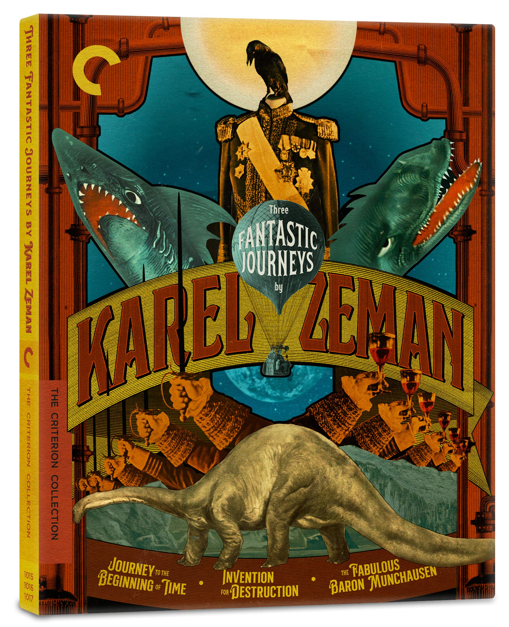 【中古】【非常に良い】Three Fantastic Journeys by Karel Zeman (Criterion Collection) [Blu-ray]
